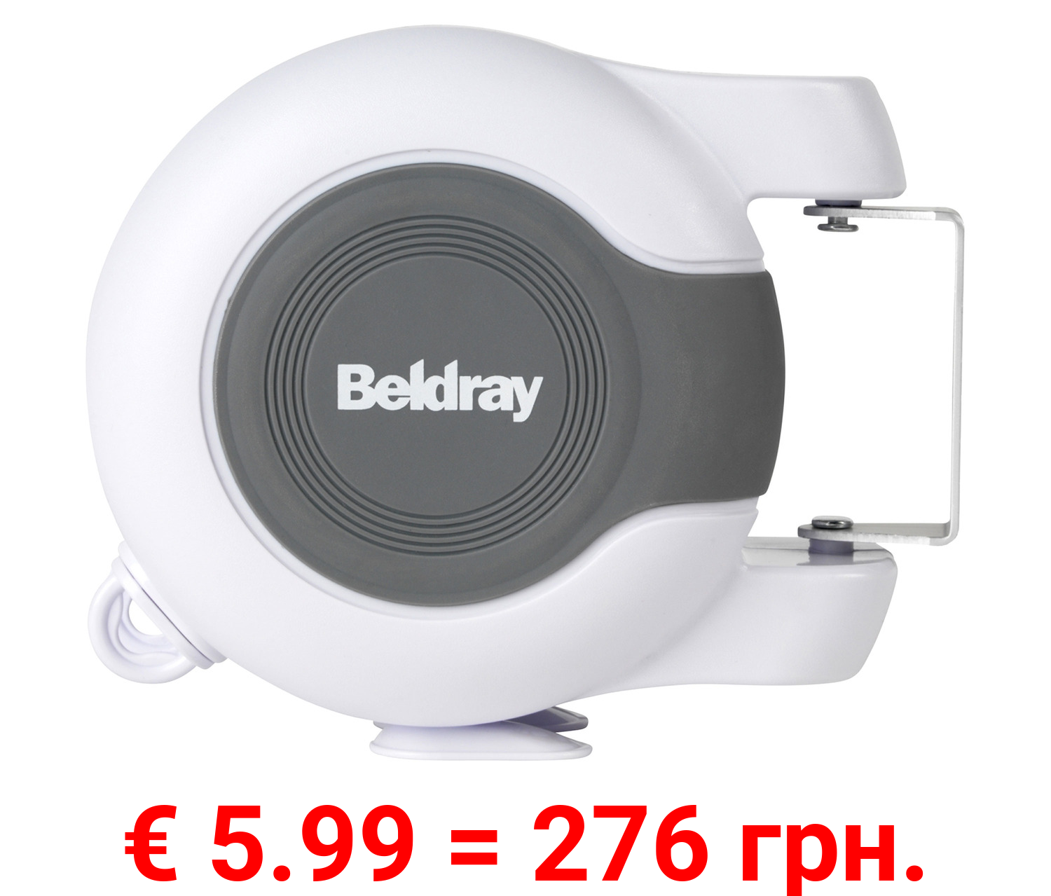 Beldray 26M Doppel Wäscheleine inkl. automatischer Einzug