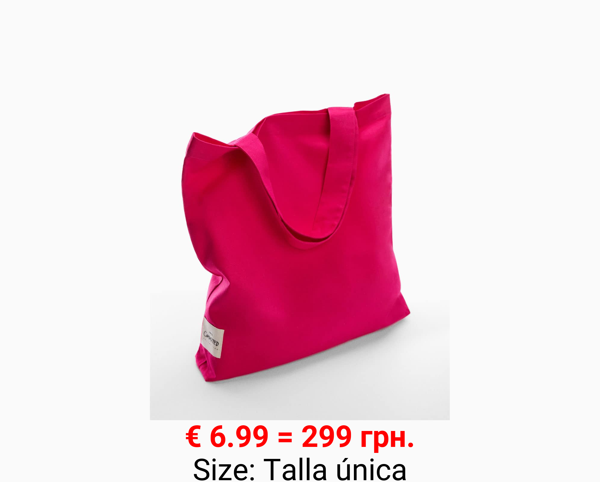 Bolso canvas algodón