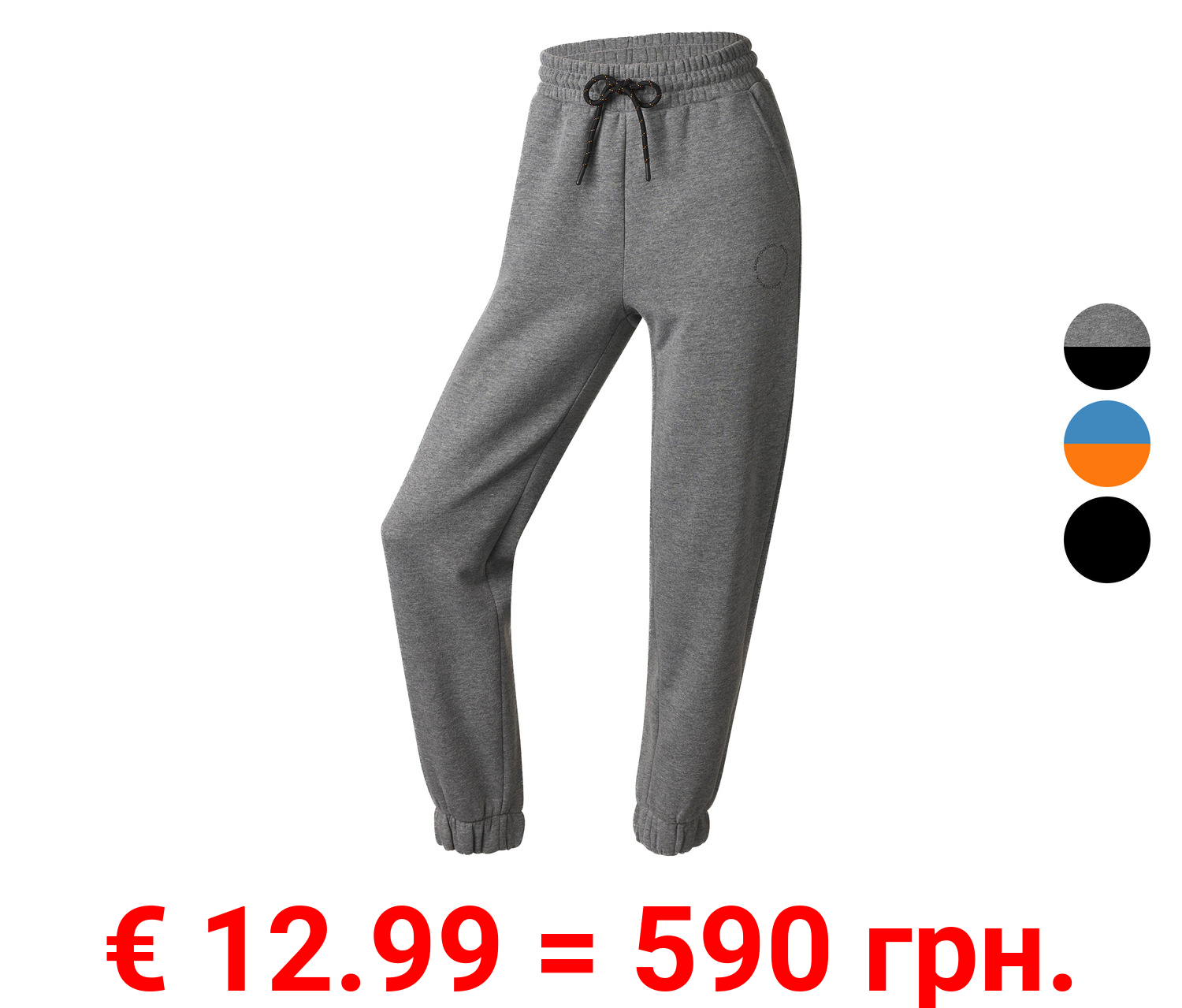 CRIVIT Damen Sweathose mit Bündchen