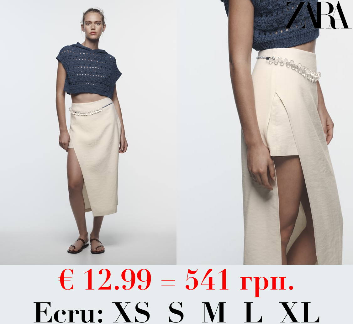 MIDI PAREO BERMUDA SHORTS