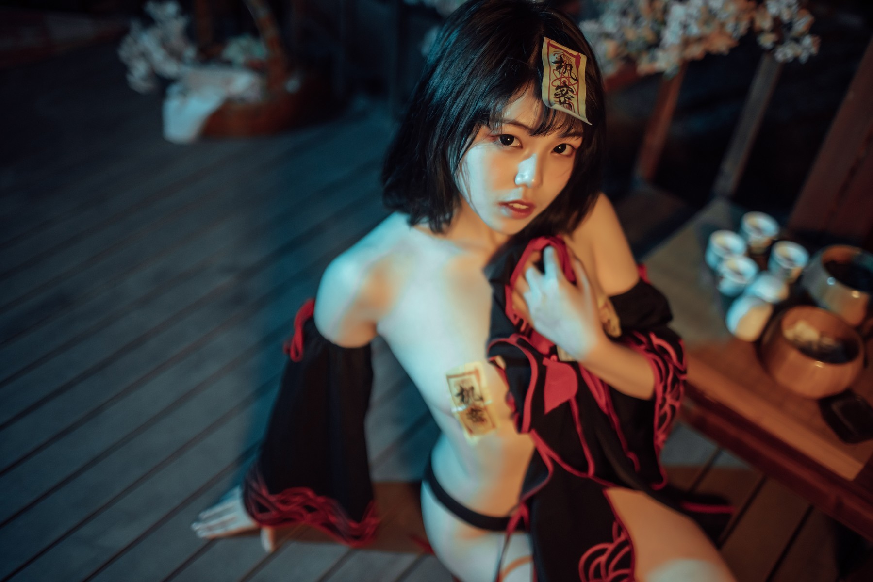 Cosplay 七月喵子 小僵尸 Little Zombie 10