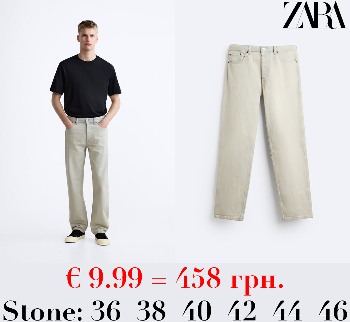 STRAIGHT FIT JEANS