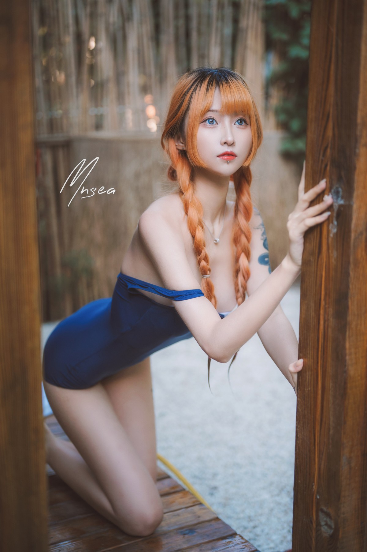 Cosplay 妹抖青写真 死库水 46
