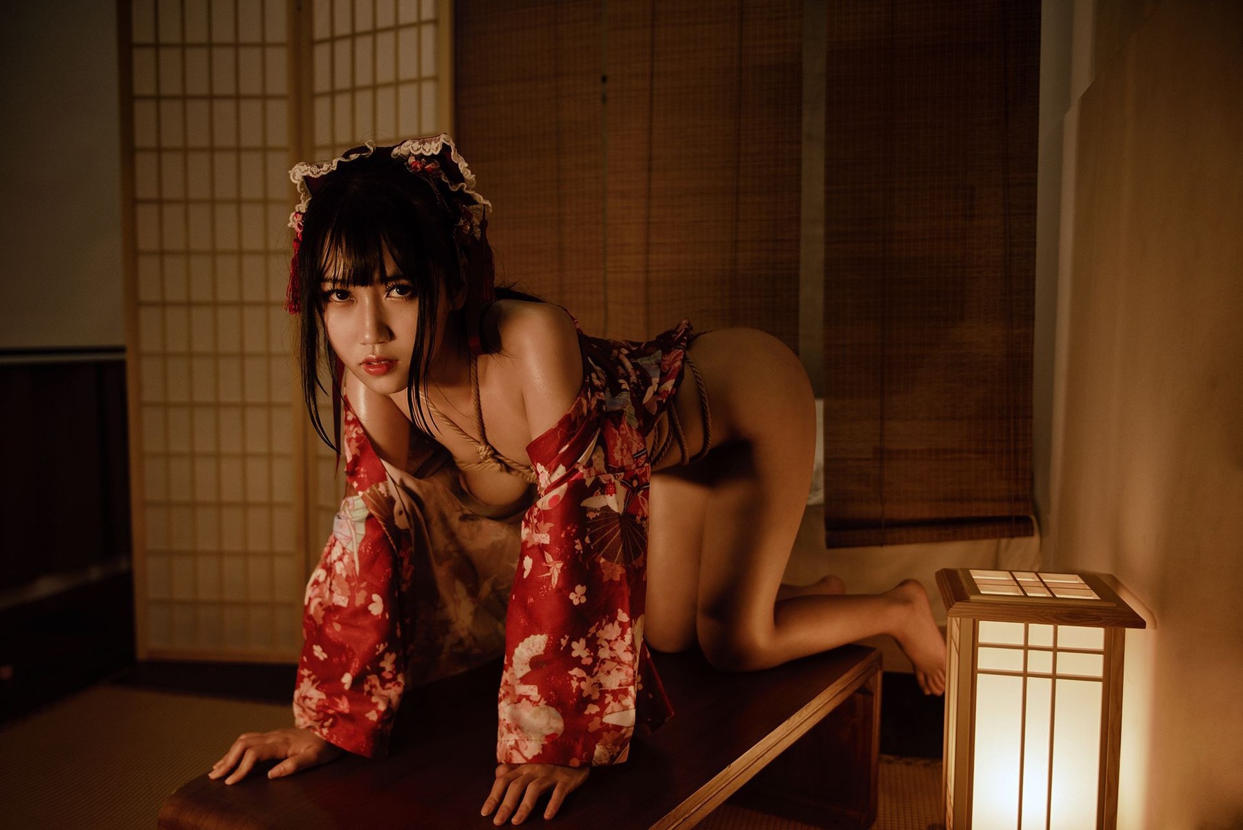 Cosplay 不呆猫 捆绑和服 Set.02 38