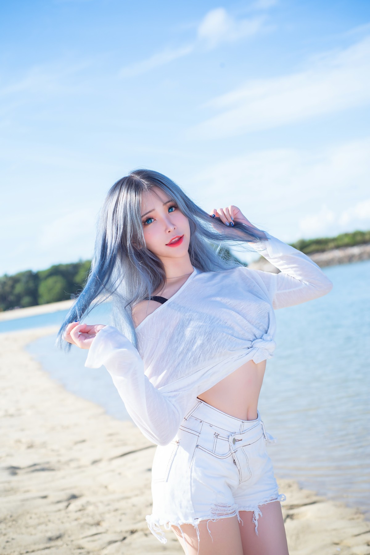 Plant Lily 花リリ Cosplay Beach lily 34