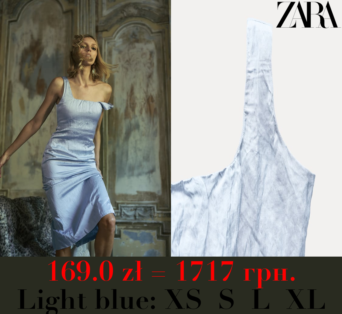 ZW COLLECTION CREASED-EFFECT DRESS