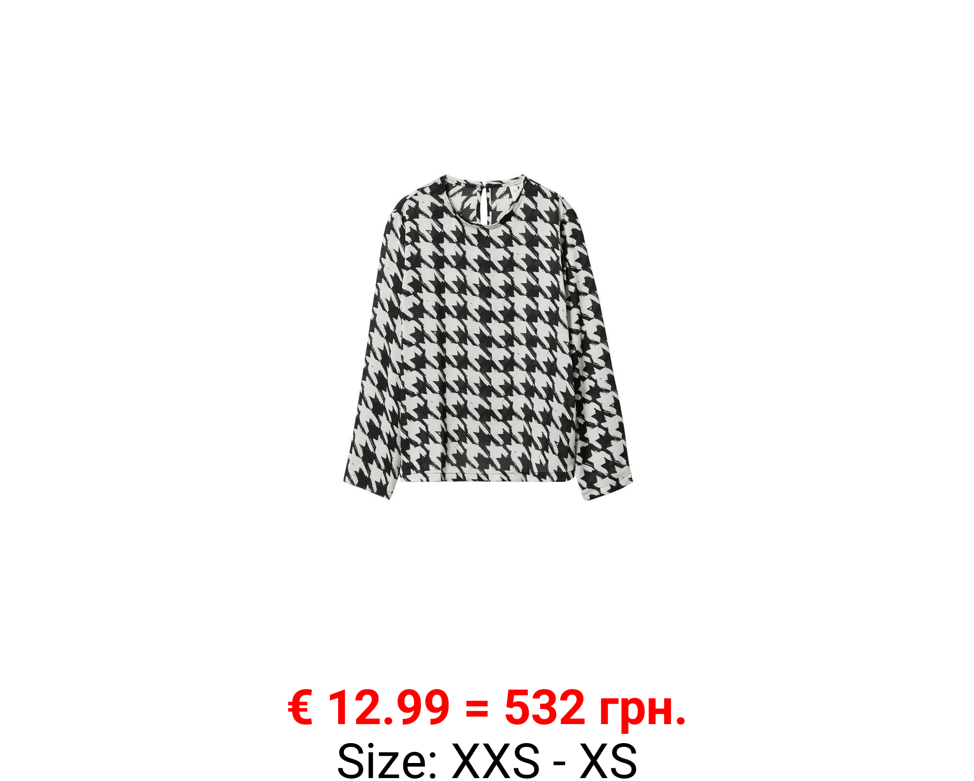 Blusa pata de gallo