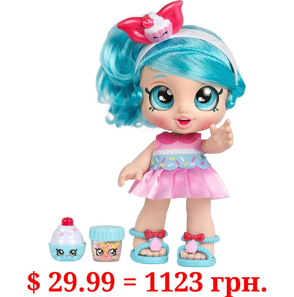 Kindi Kids Snack Time Friends - Pre-School Play Doll, Jessicake - for Ages 3+ | Changeable Clothes and Removable Shoes - Fun Snack-Time Play, for Imaginative Kids