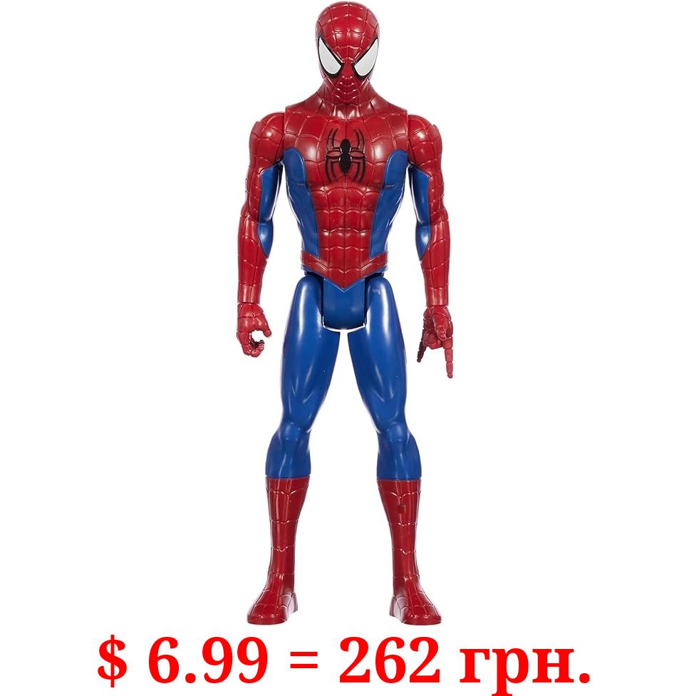 Spider-Man Marvel Titan Hero Series Spider-Man 12' Action Figure with Fx Port - Red/Blue
