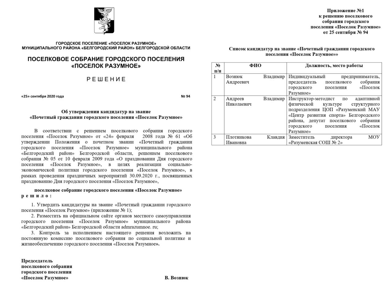 Характеристика на почетного гражданина района образец