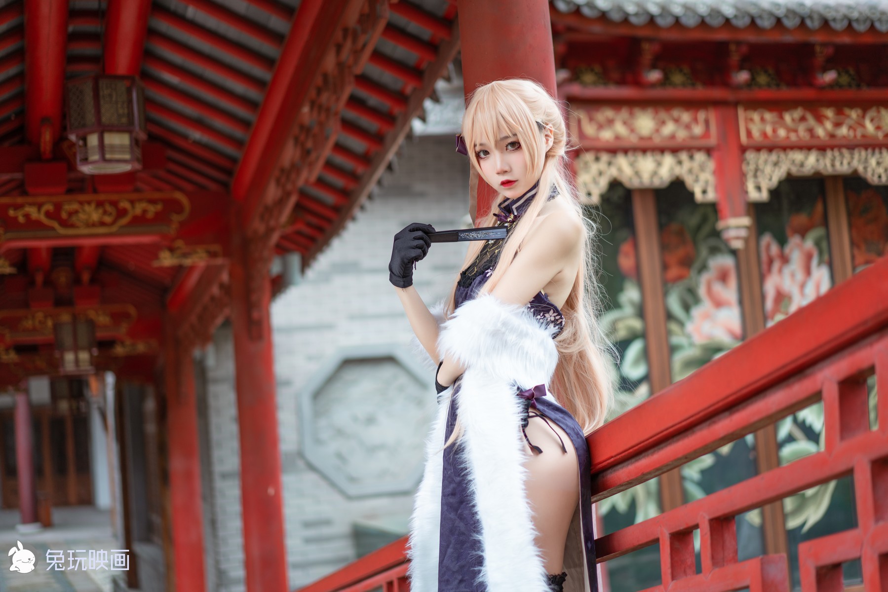Cosplay 兔玩映画 紫雨心 8