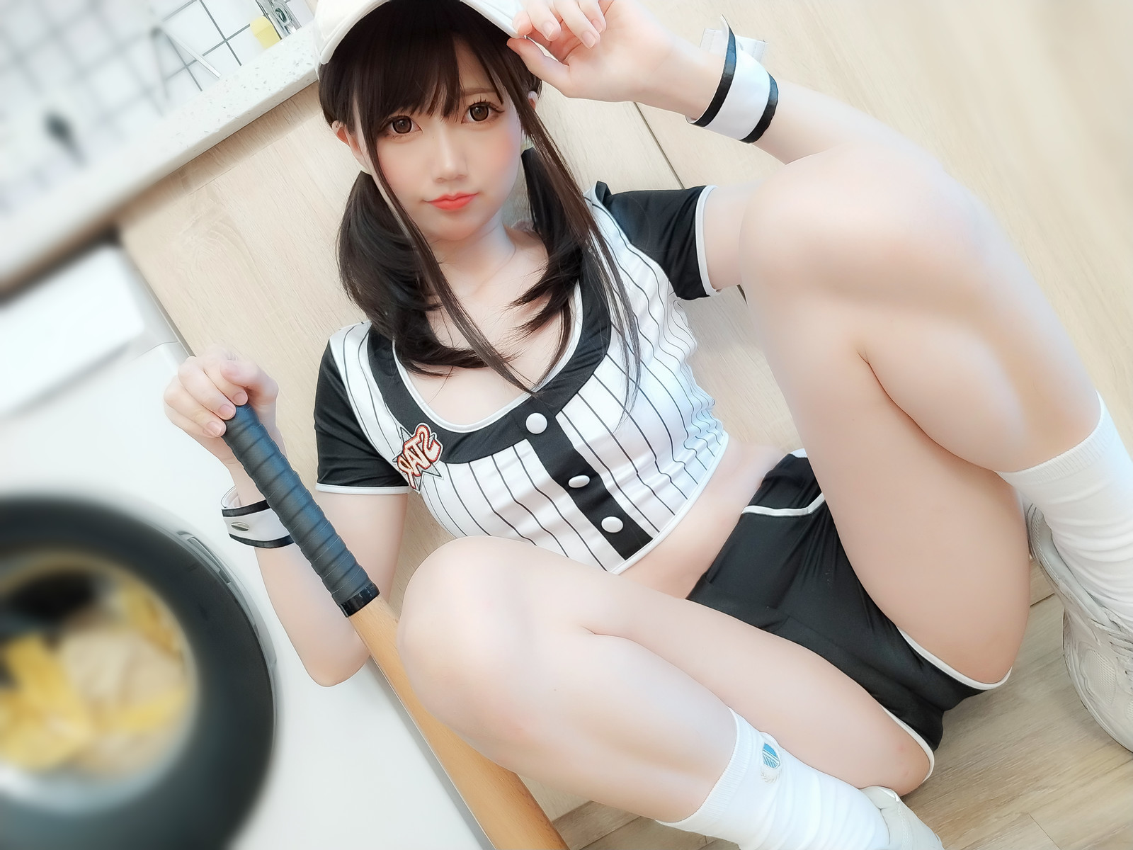 Cosplay Nagisa魔物喵 今日は野球服です〜〜 5