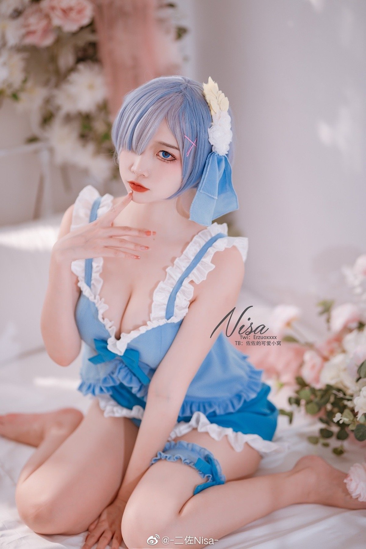二佐Nisa Cosplay 蕾姆 11