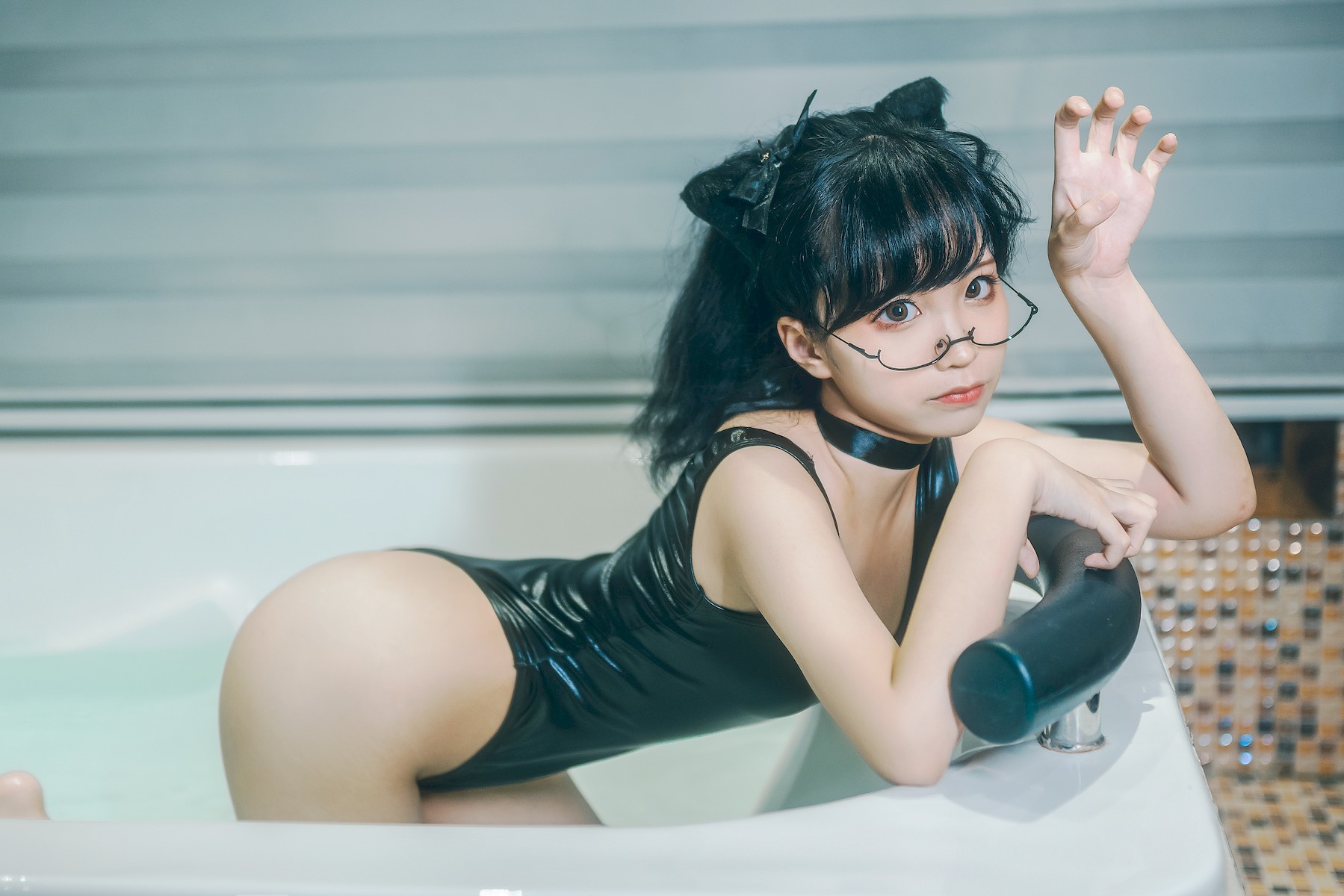 蠢沫沫 Cosplay 猫耳死库水 4