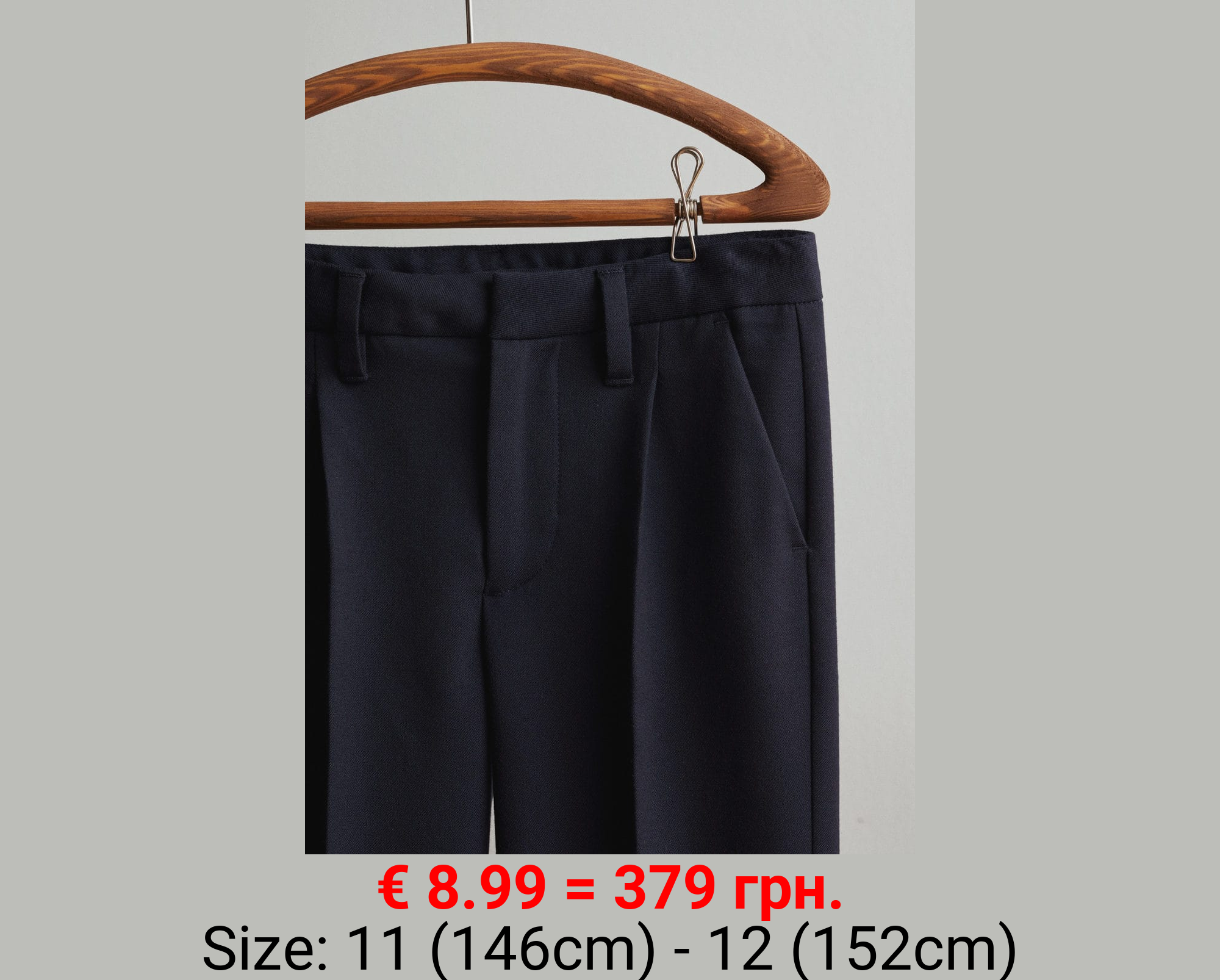 Pantalón traje regular fit