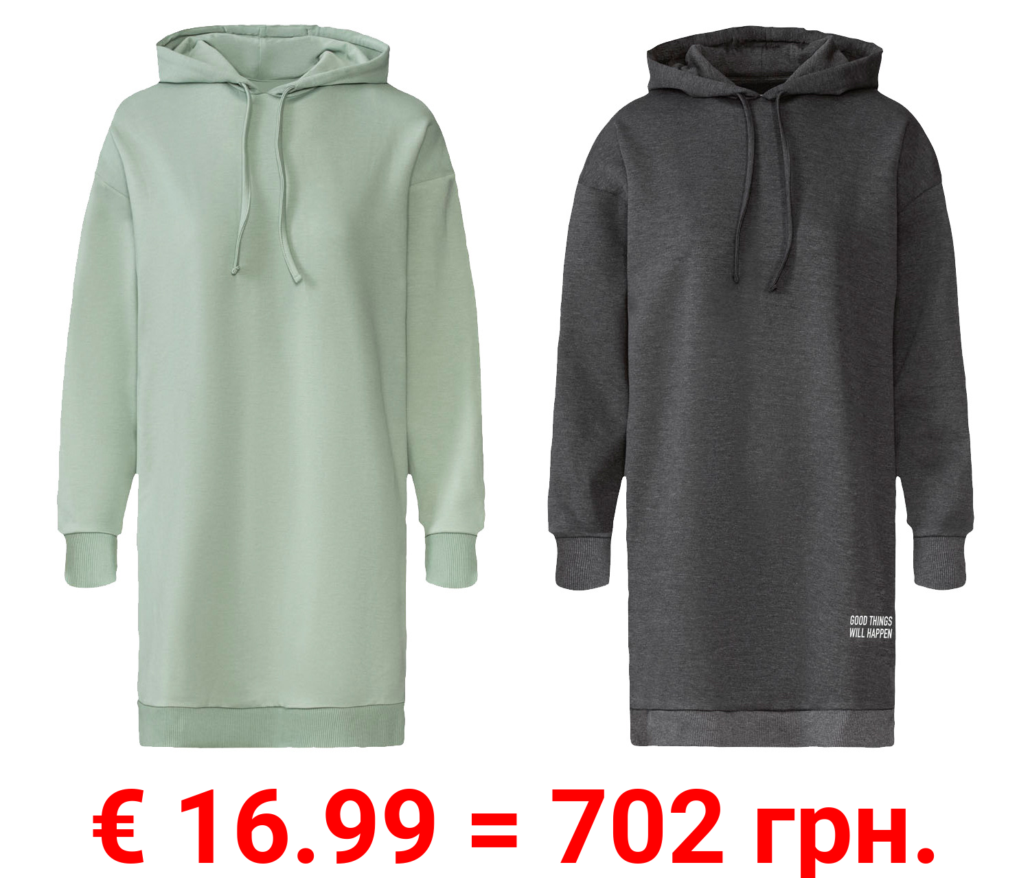 esmara® Damen Freizeitkleid im Oversize-Look