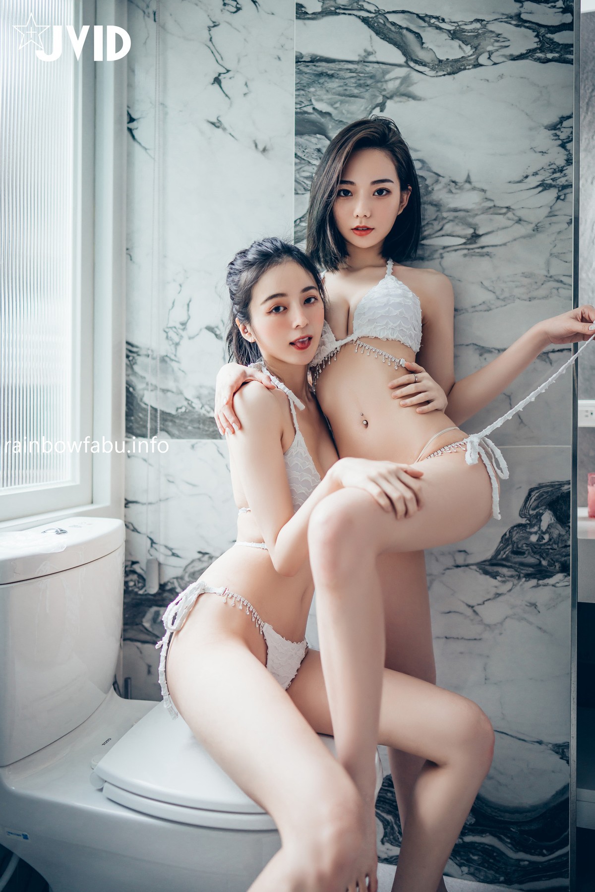 JVID精品 啾啾×辰辰-两位女神互动 118