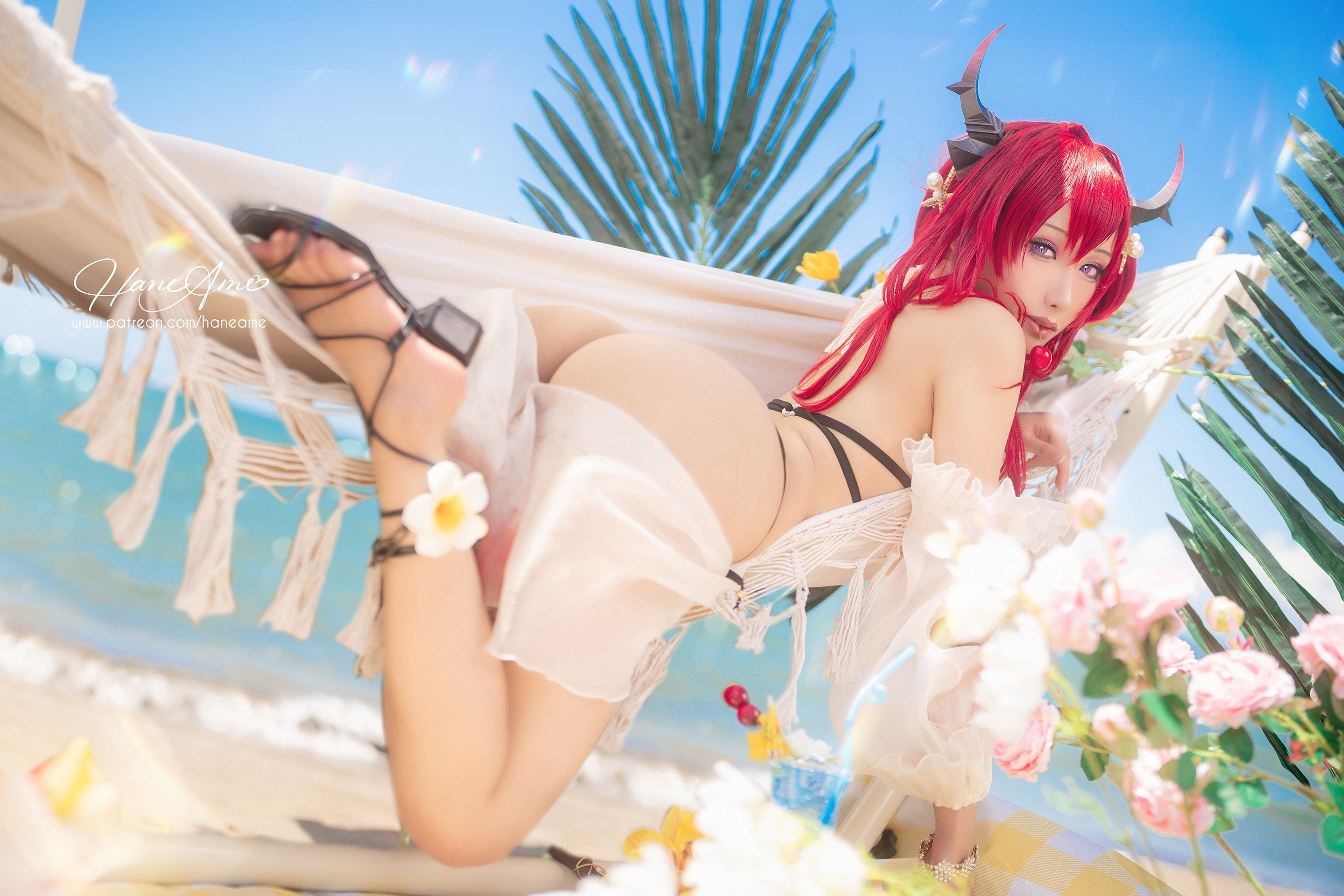Hane Ame 雨波写真 - Arknights Surtr 泳裝 22