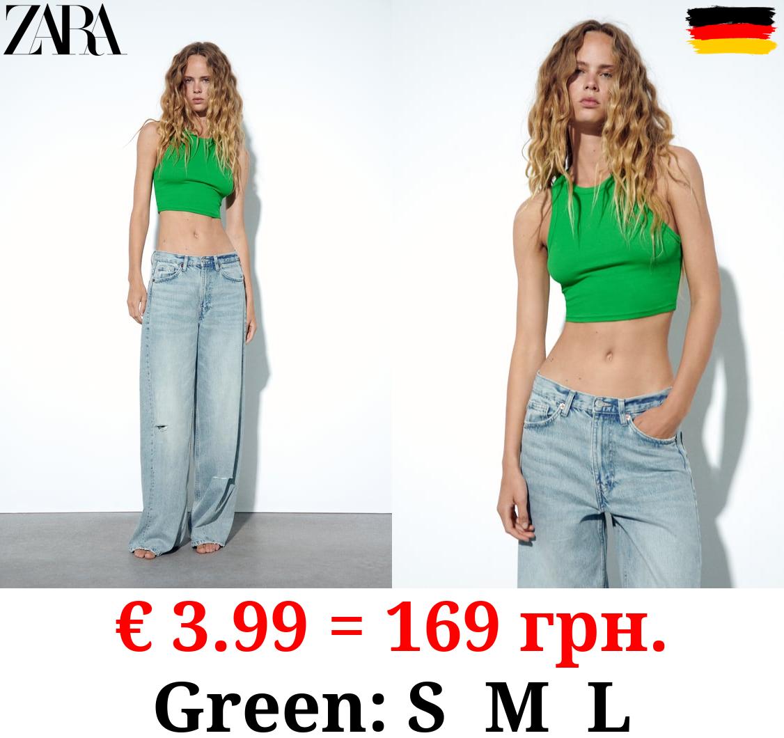 BASIC RIBBED T-SHIRT