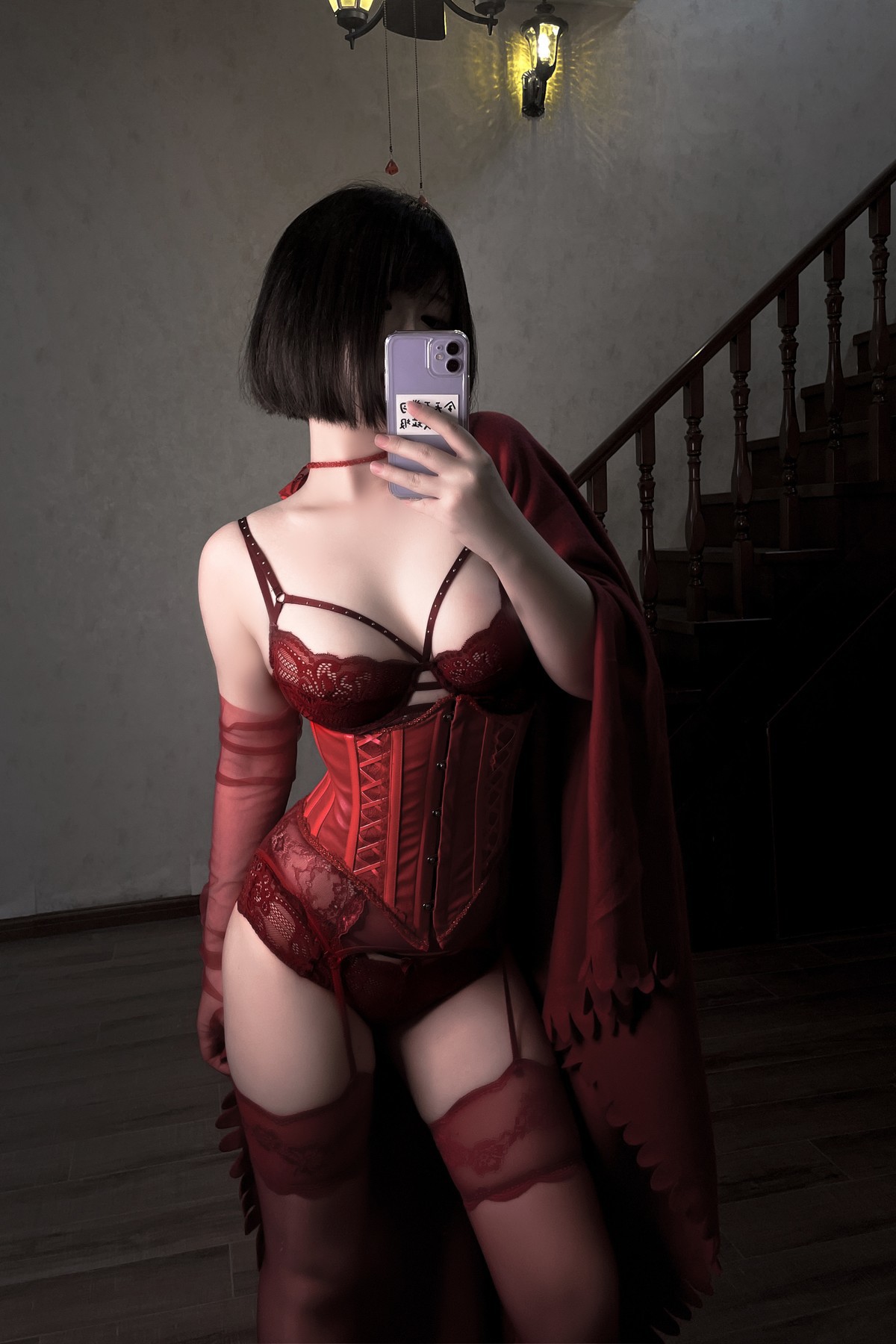 Cosplay 半半子Banbanko RED 赤紅VOL.03 55