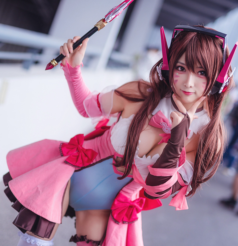 只是简言 Cosplay Magica D.Va 15