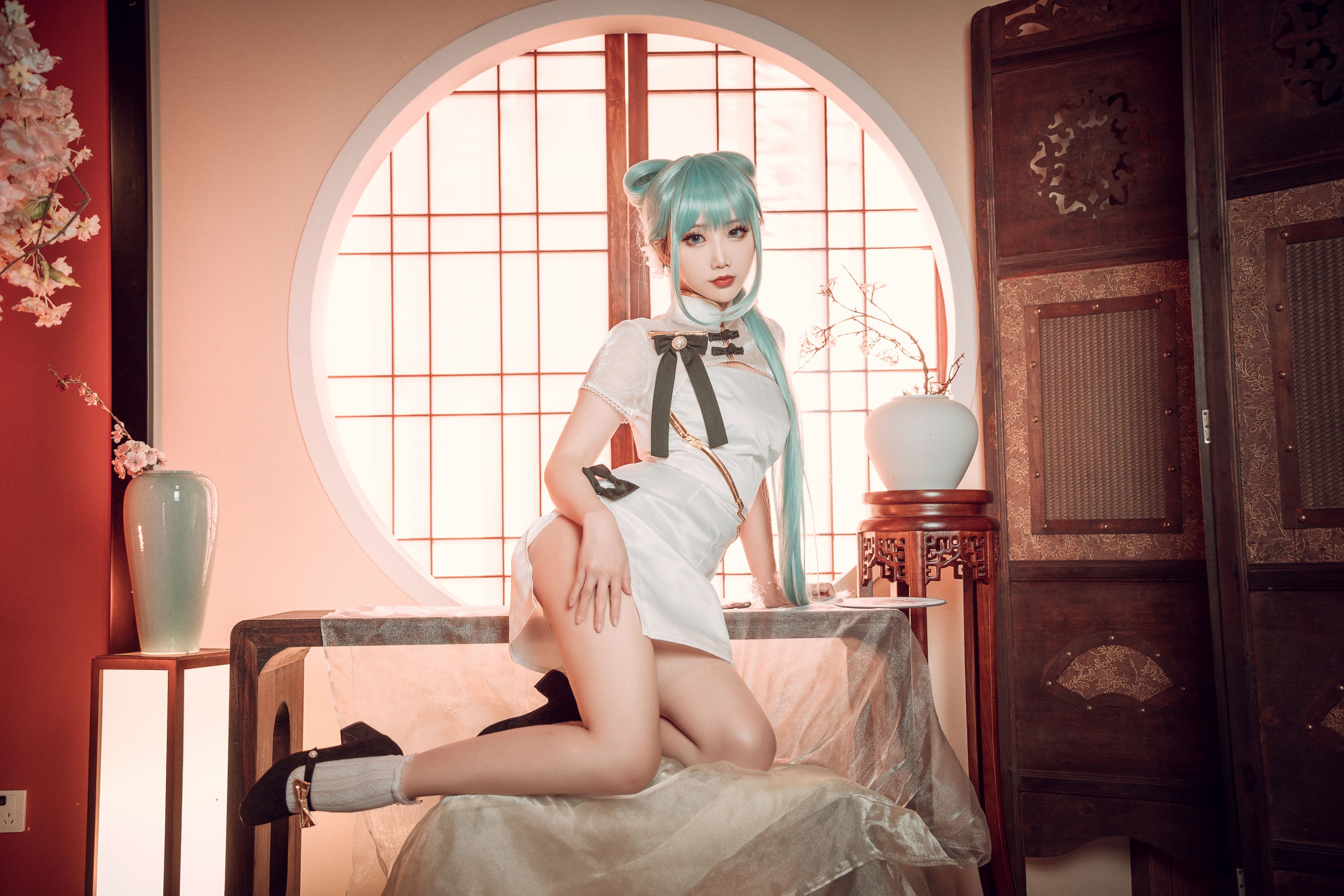 面饼仙儿 初音旗袍[28P-514MB] 6