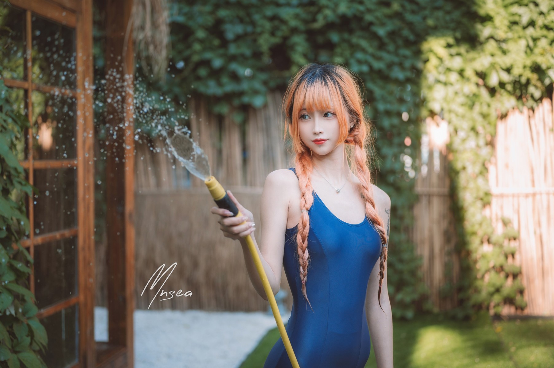 Cosplay 妹抖青写真 死库水 15