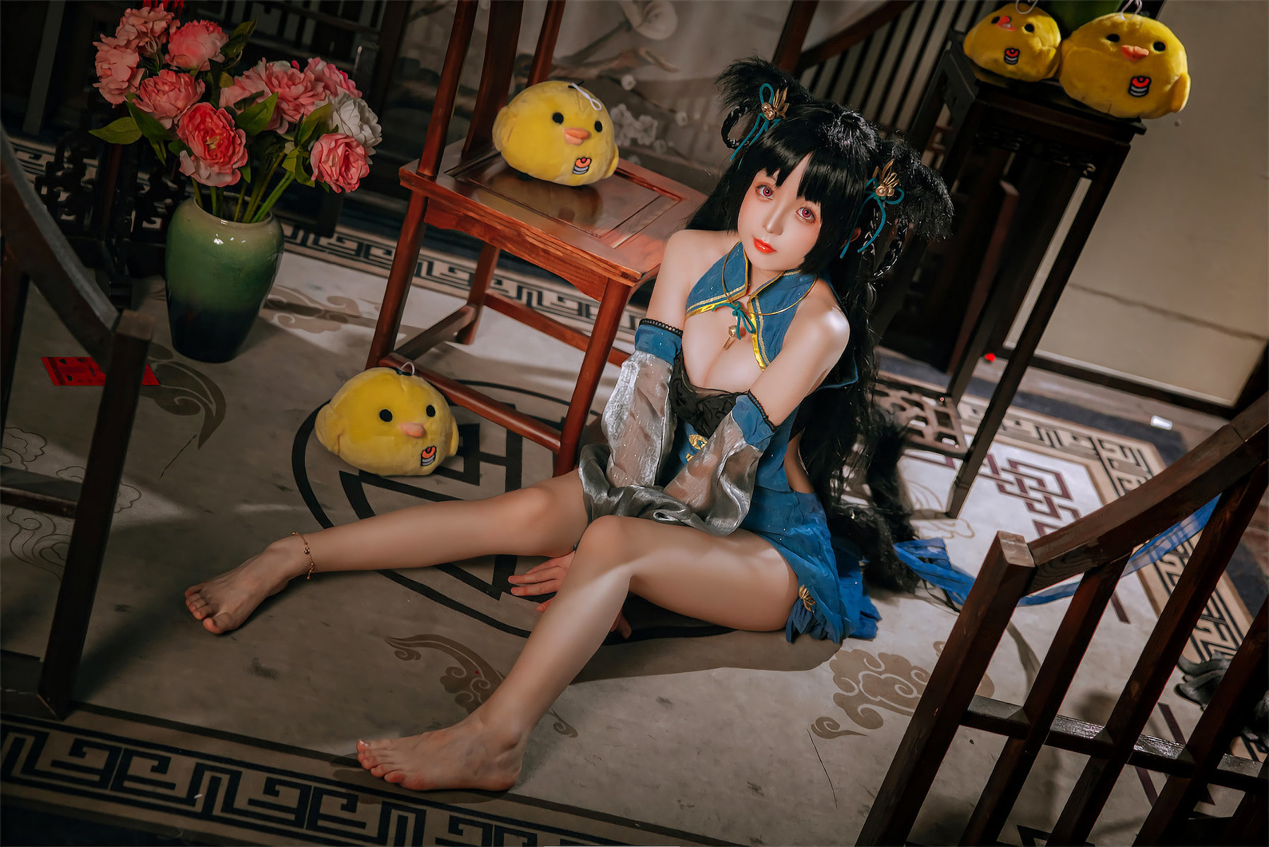 Cosplay Rinaijiao日奈娇 碧蓝航线 大潮旗袍 6