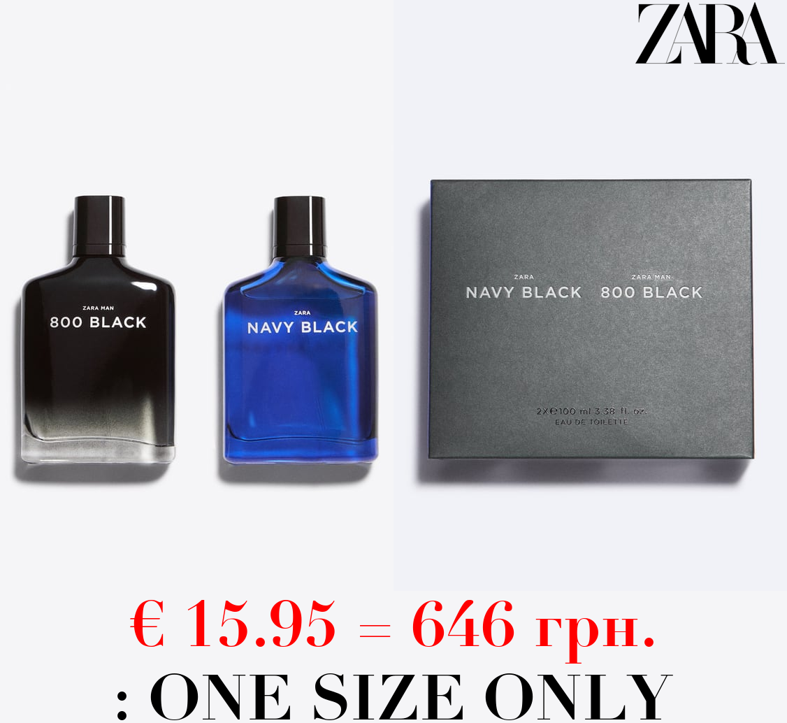 NAVY BLACK + 800 BLACK EDT 100ML / 3.38 oz