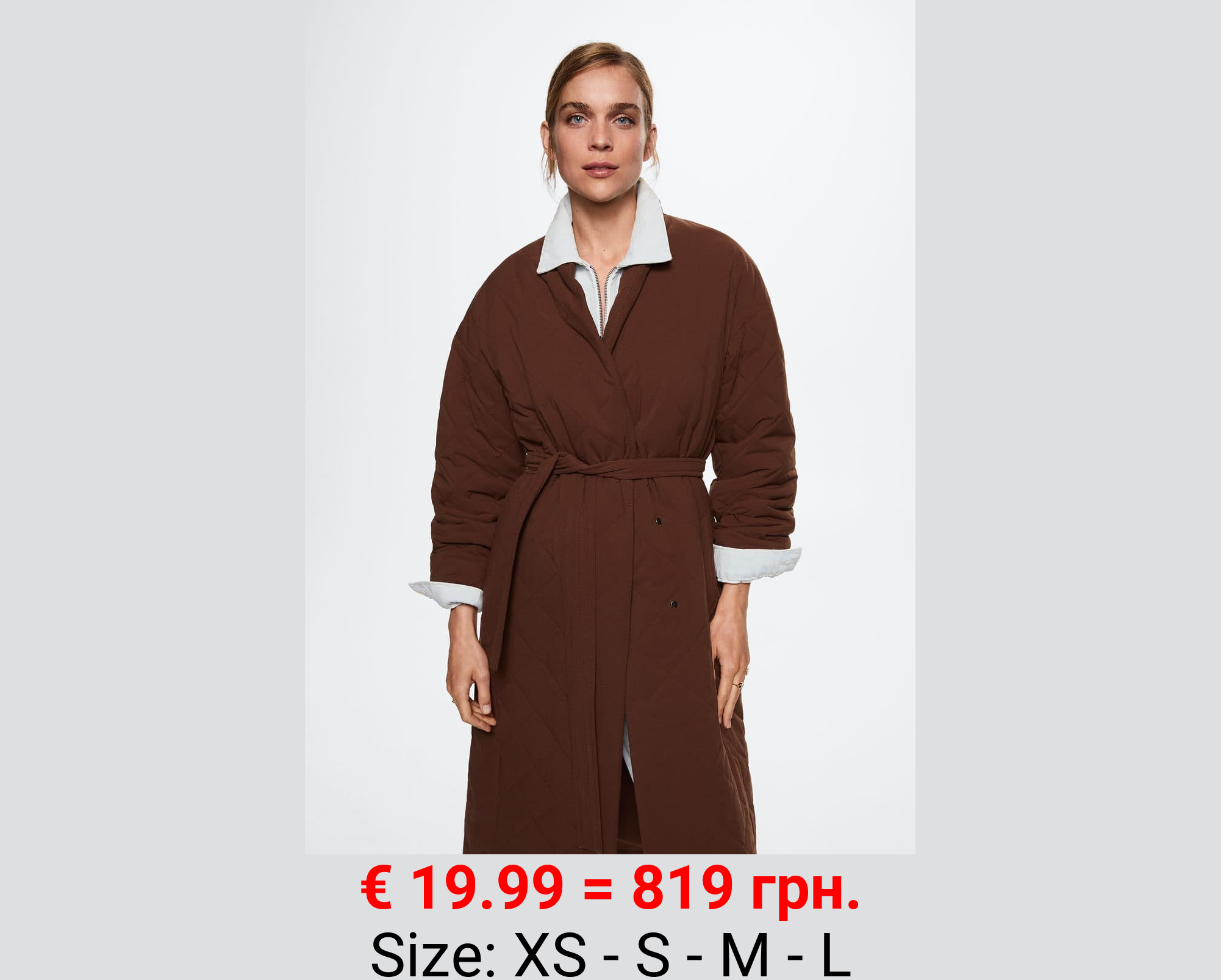 Anorak acolchado oversize