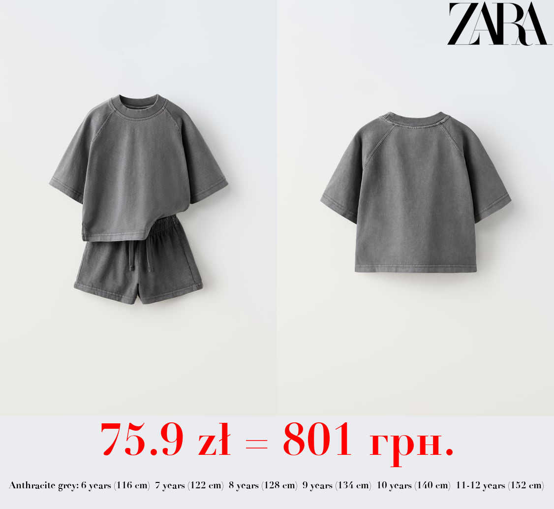 T-SHIRT AND BERMUDA SHORTS SET