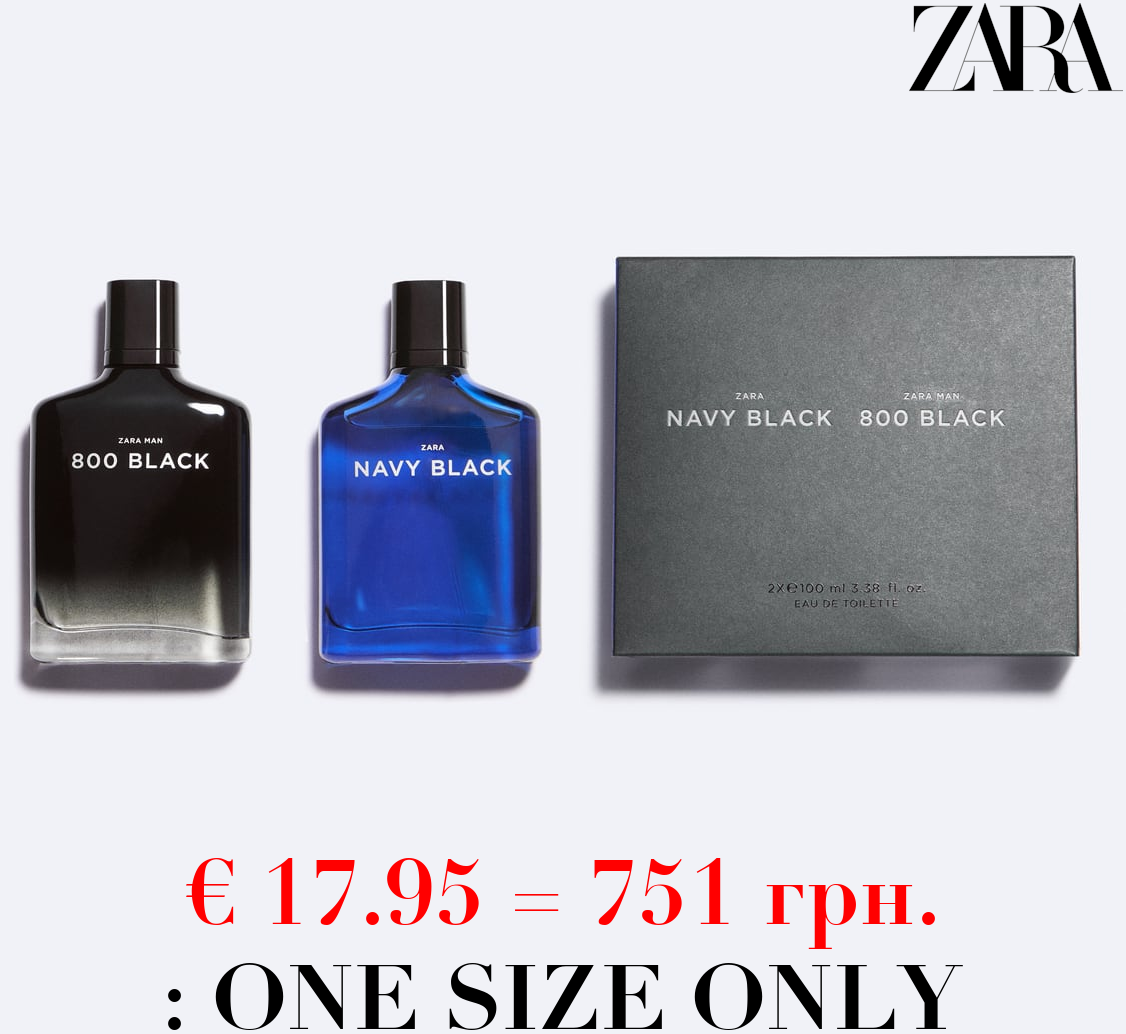NAVY BLACK + 800 BLACK EDT 100ML / 3.38 oz