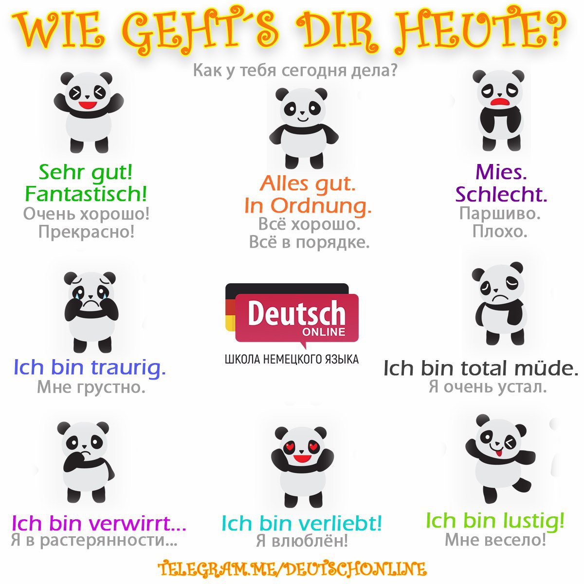 Es ist gut. Как ответить на вопрос wie geht's. Настроение на немецком языке. Как дела на немецком языке. Ответ на как дела на немецком.