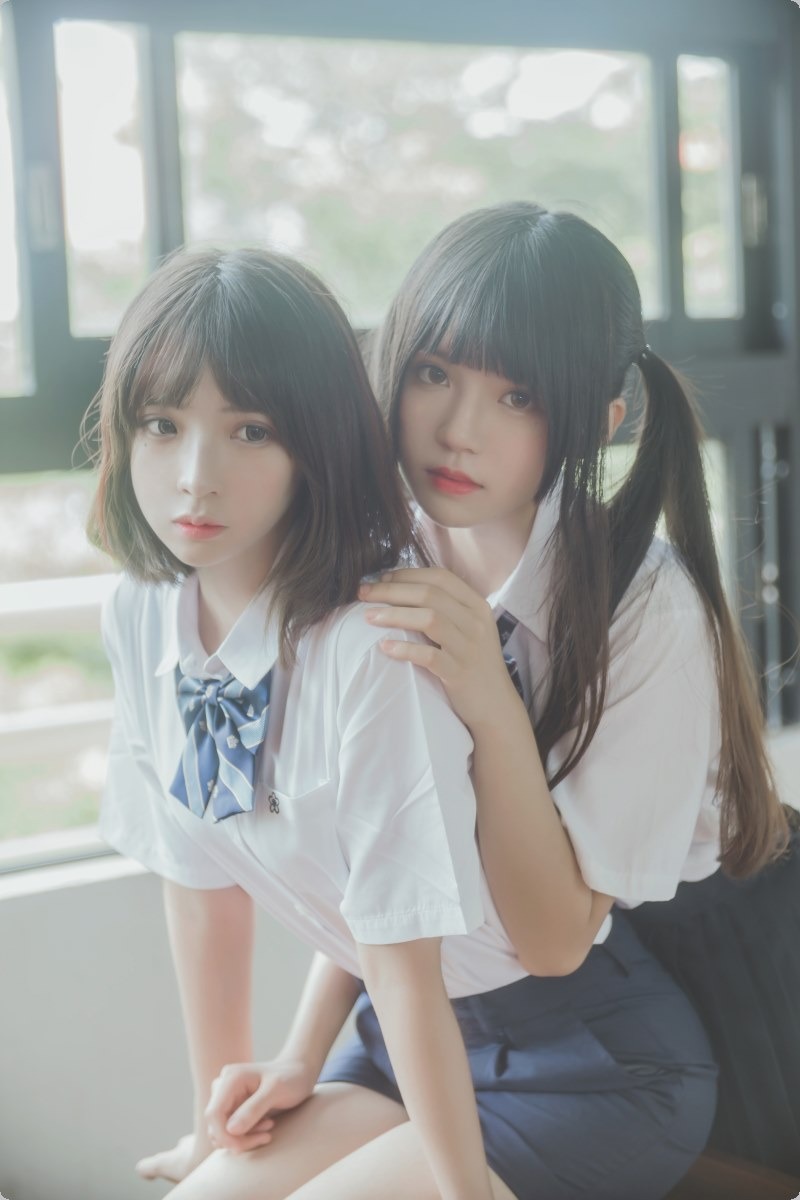 [Cos]桜桃喵疯猫ss - JK百合1[43P] 8
