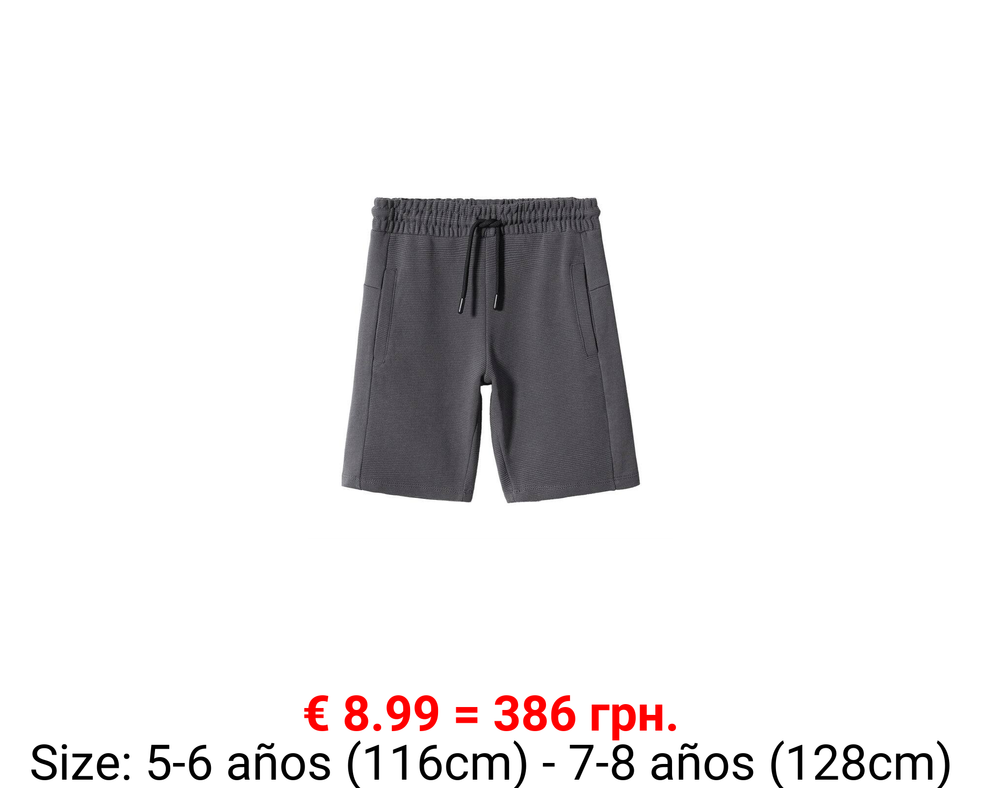 Bermudas cintura elástica