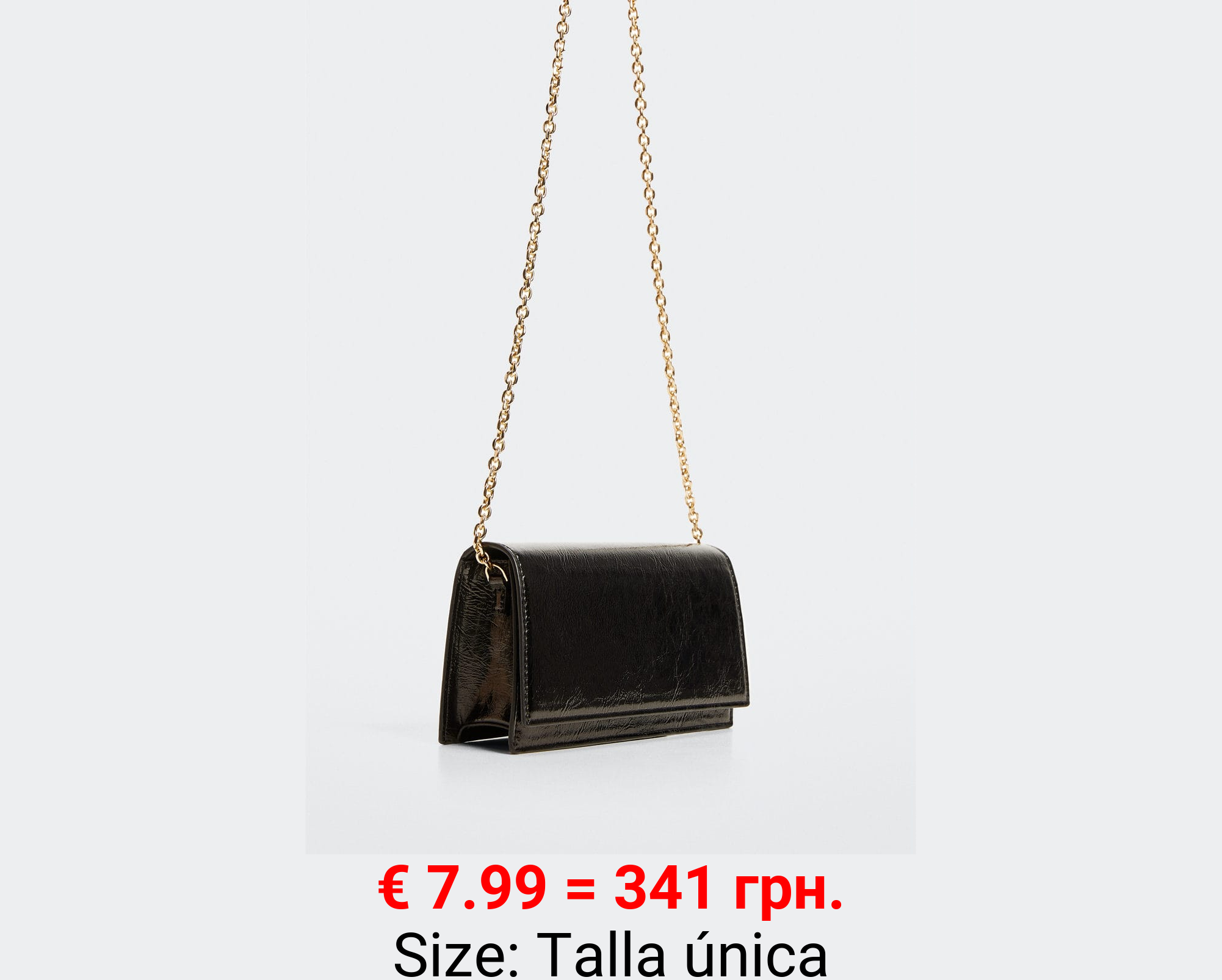 Bolso solapa cadena