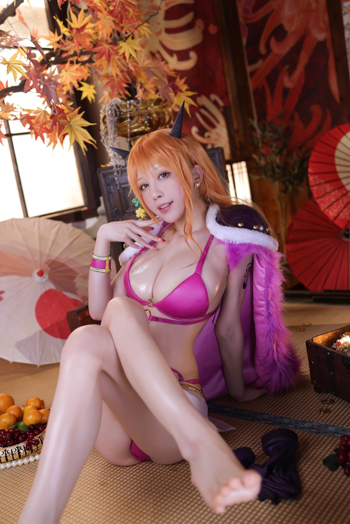 Cosplay 水淼Aqua Nami ナミ Set.01 41