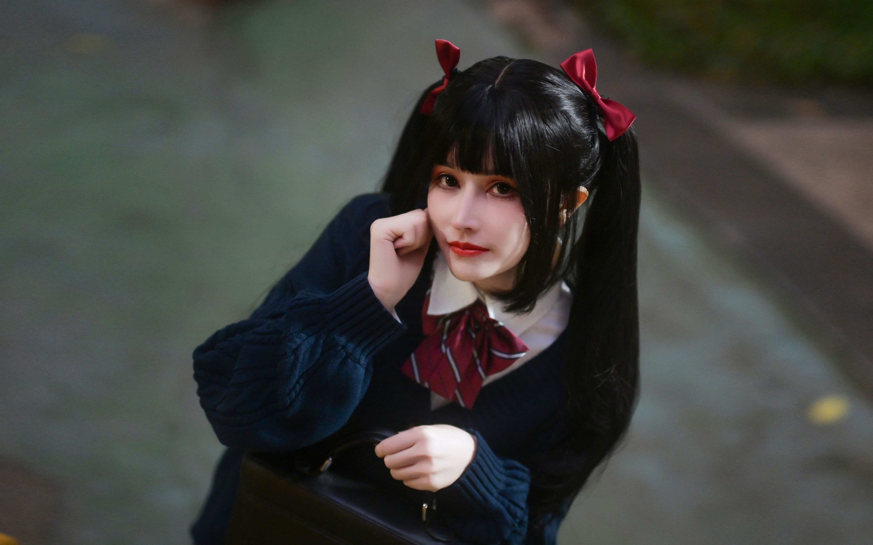 鹿八岁 少女的悸动XJK双马尾 29