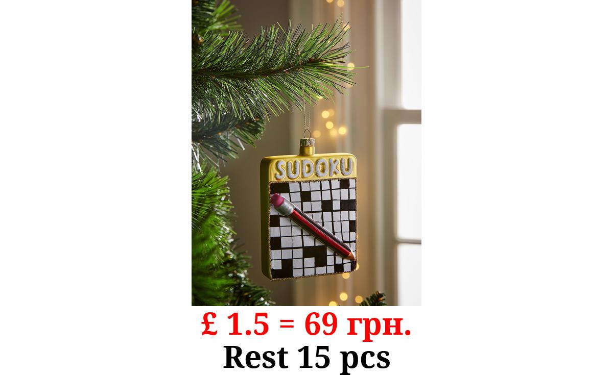 Sudoku Christmas Bauble