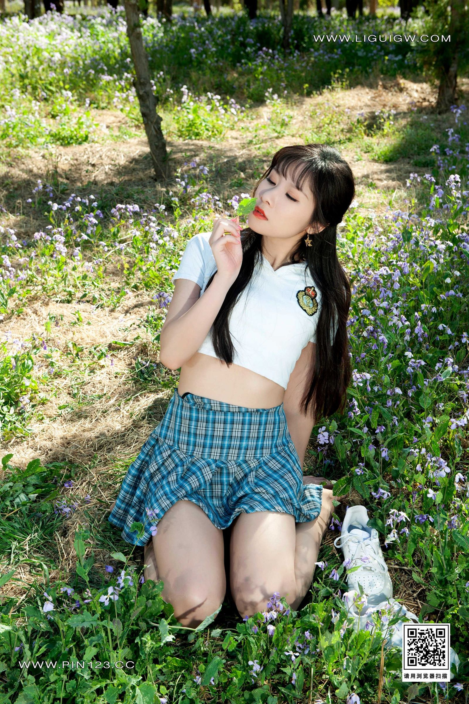 图片[15]-[Ligui丽柜]2024.03.11 绿水青丝 Kiki-六色网