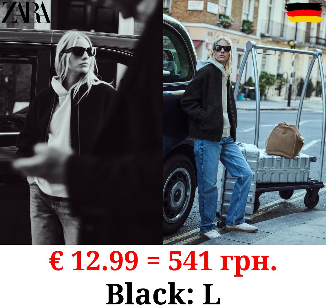 BOUCLÉ BOMBER JACKET