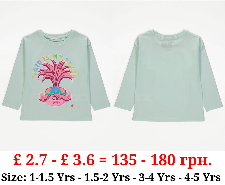 Trolls Poppy Graphic Long Sleeve Top
