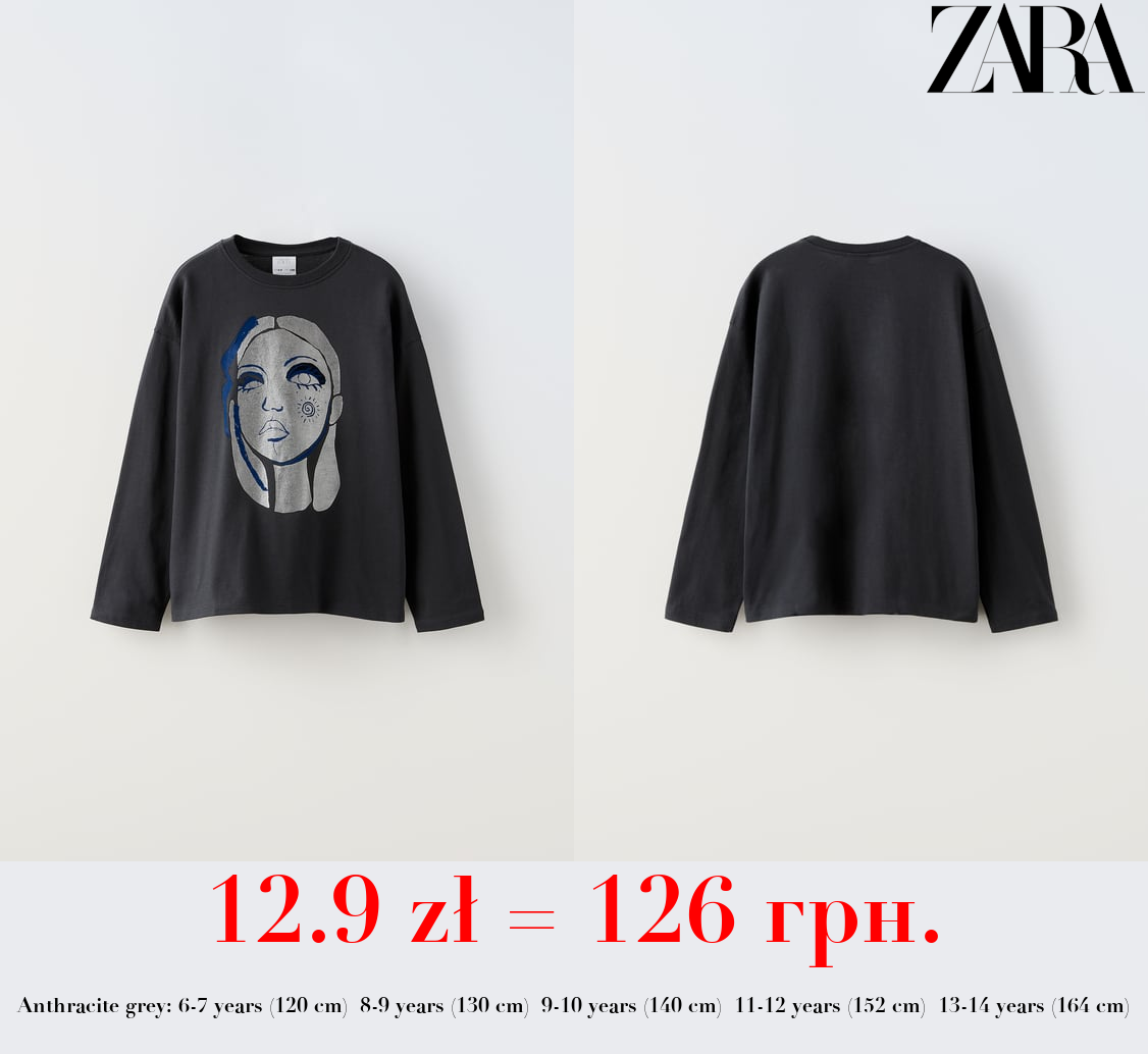 RHINESTONE FACE T-SHIRT