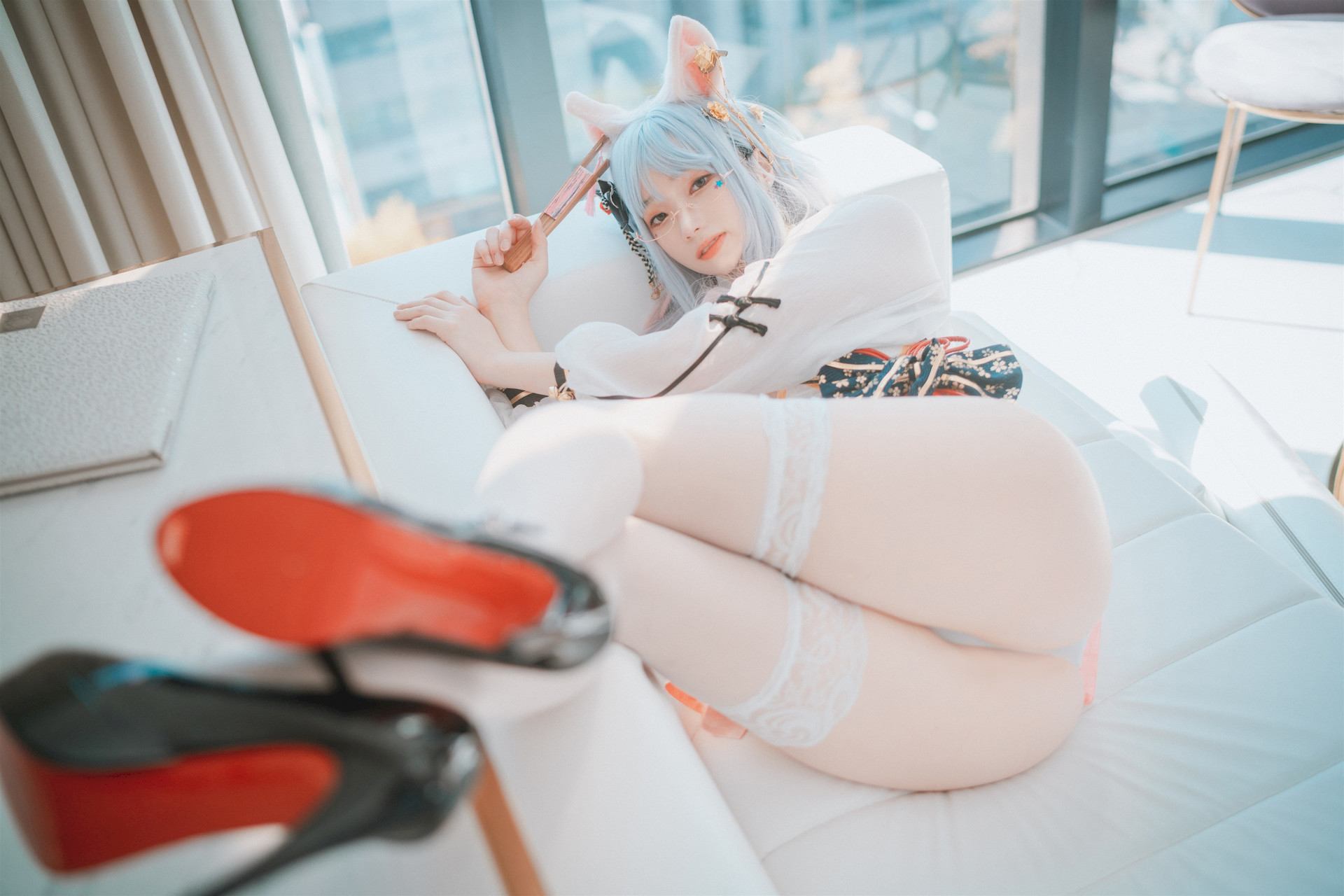 Bambi 밤비, [DJAWA] Le Chat Porte un Qípáo Set.02 12