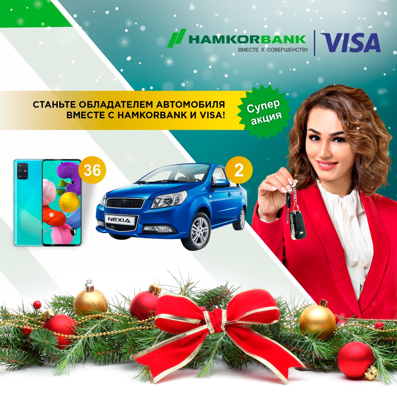 Карта visa hamkorbank