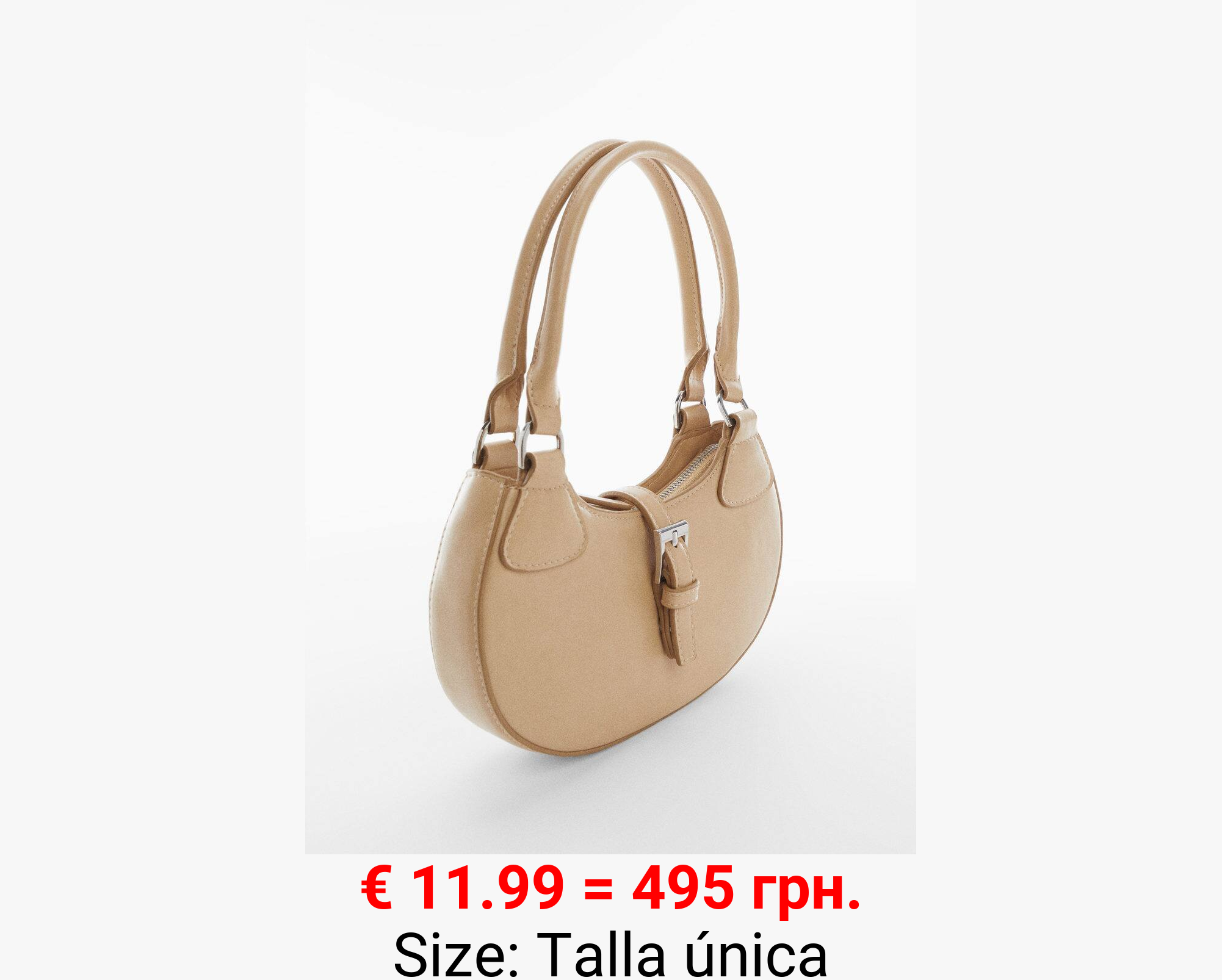 Bolso redondo doble asa