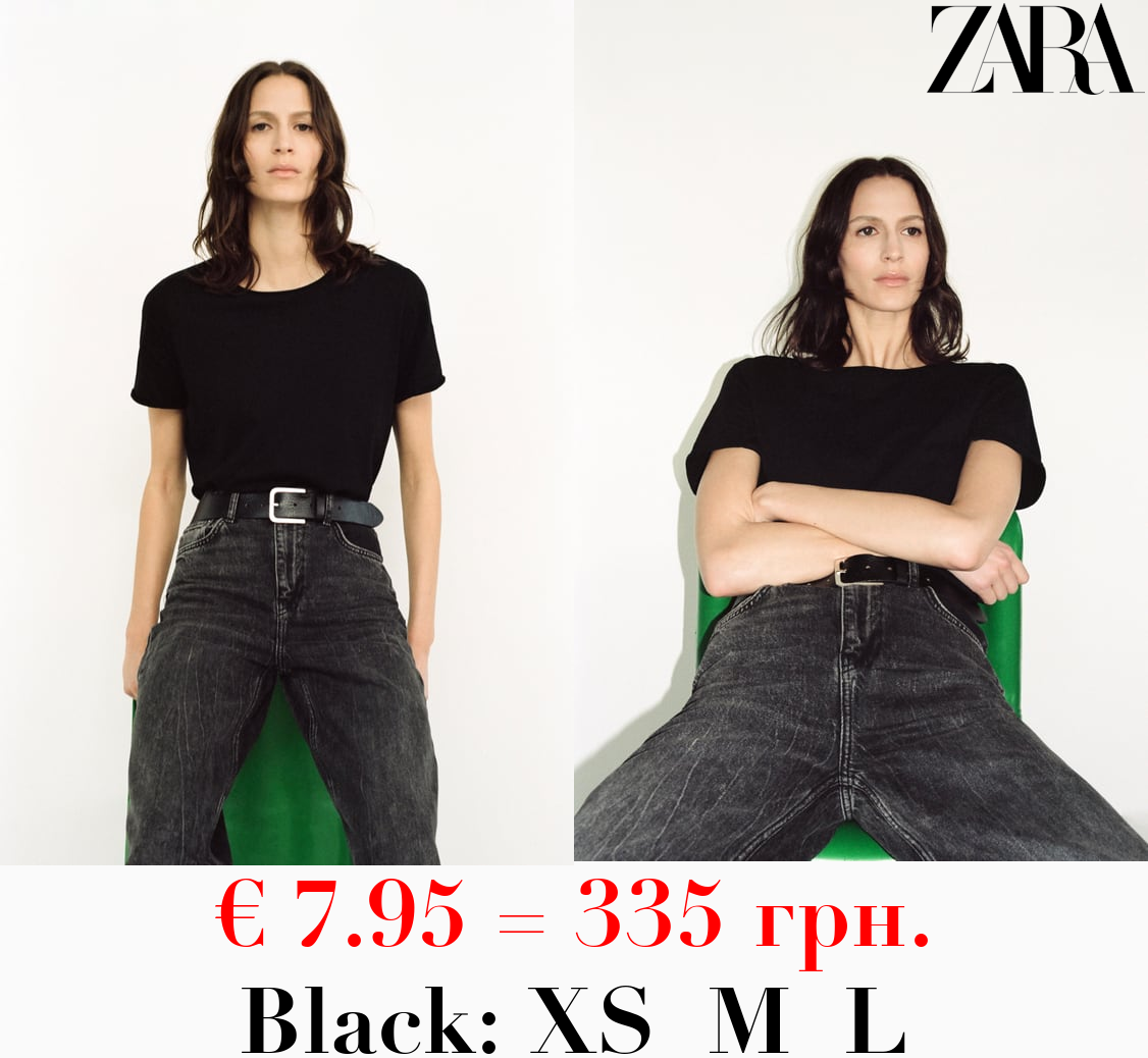 FITTED FADED T-SHIRT