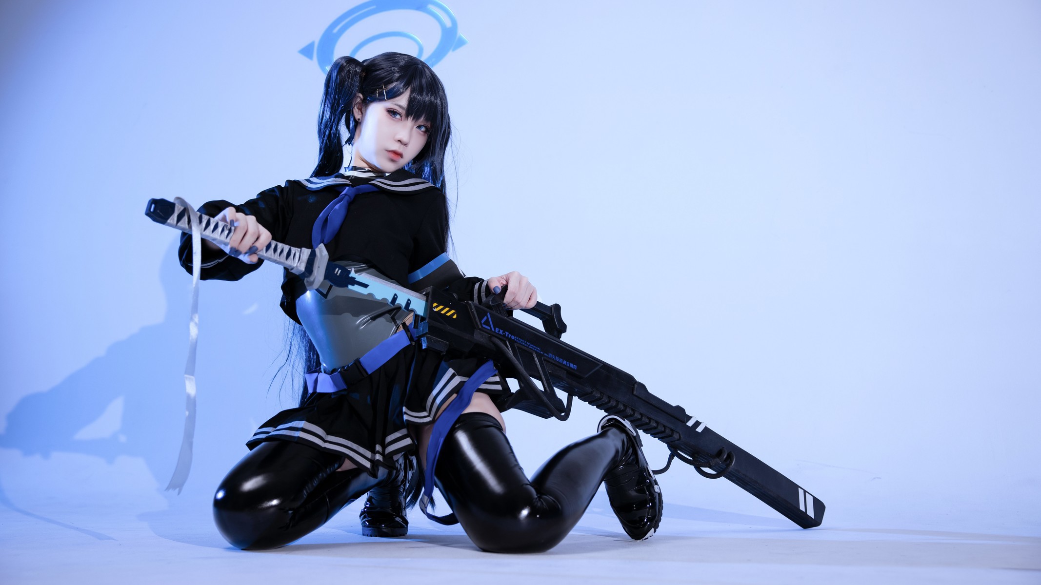 Cosplay G44不会受伤 碧蓝档案 猫塚响 7