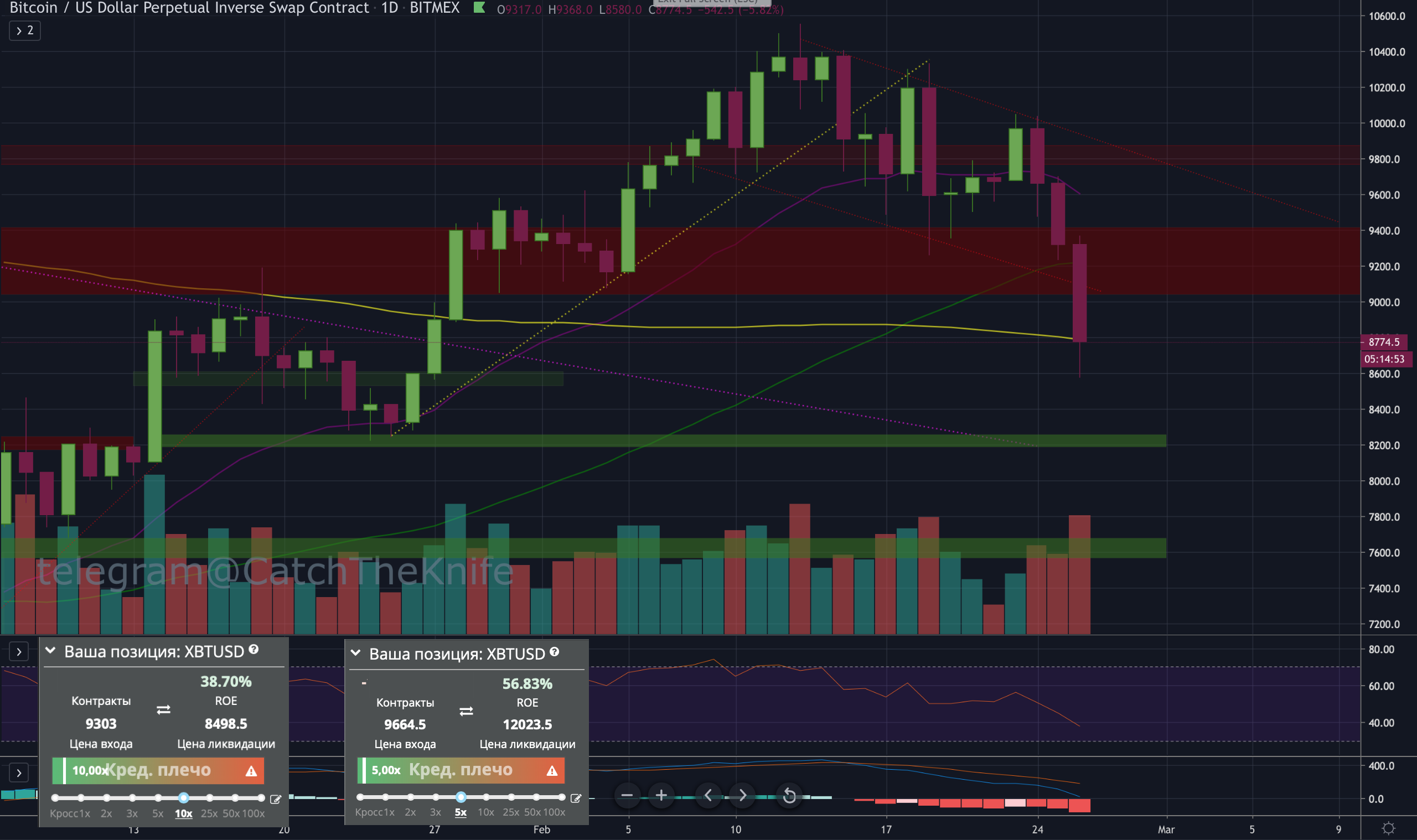 Btc view. BITMEX Signals.