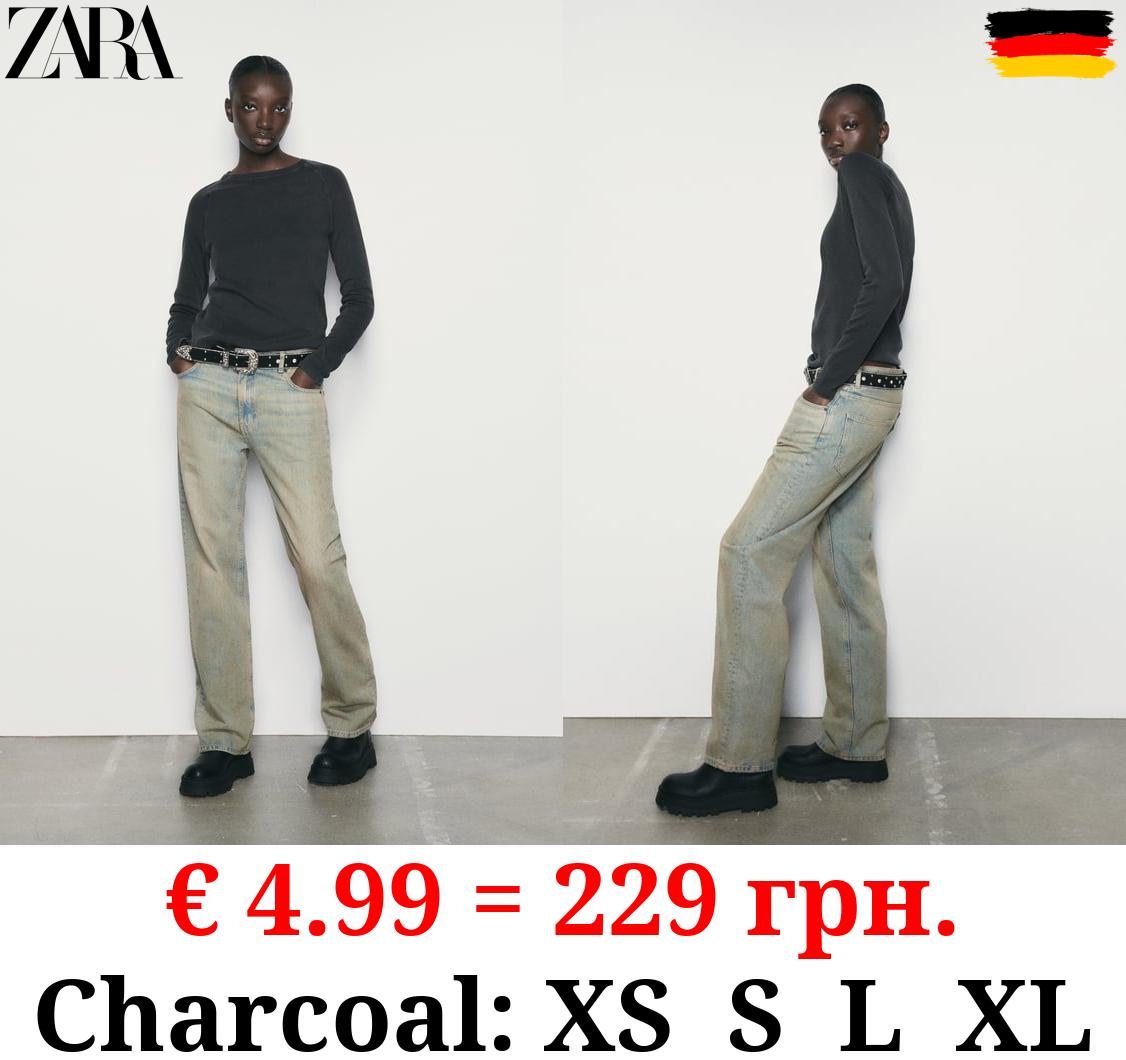 FADED COTTON T-SHIRT